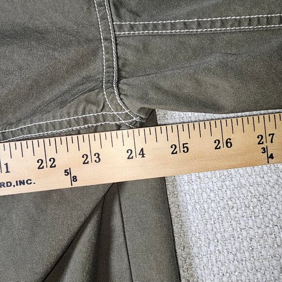 GAP Pullover Hoodie Cargo Jacket Kangaroo Pocket Utility Canvas Unisex XL - Picture 8 of 12